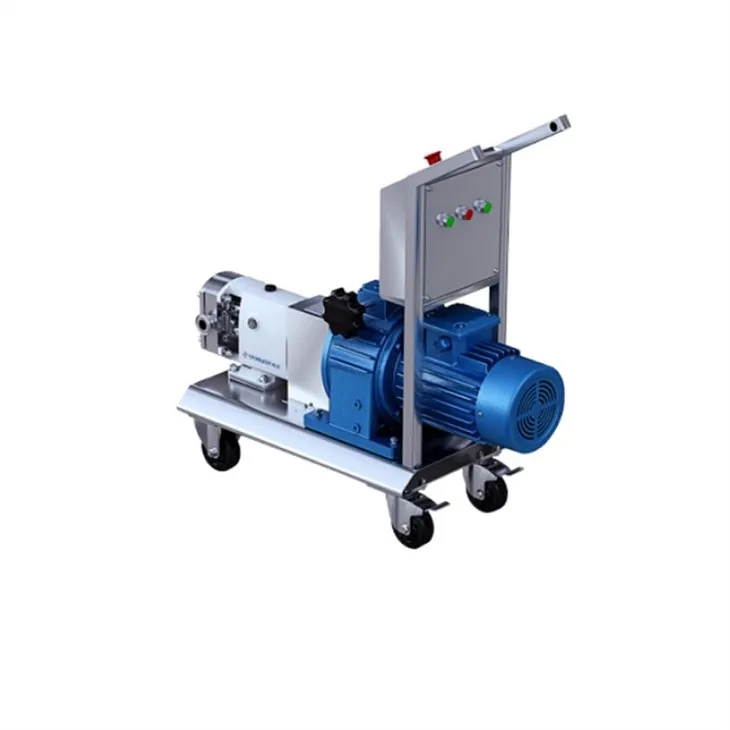 mobile lobe pump